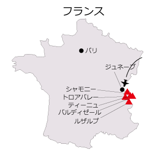 フランス　マップ